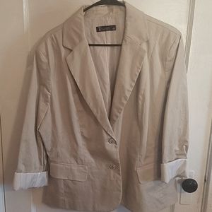 Tan blazer